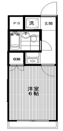 北浦和駅 徒歩6分 4階の物件間取画像